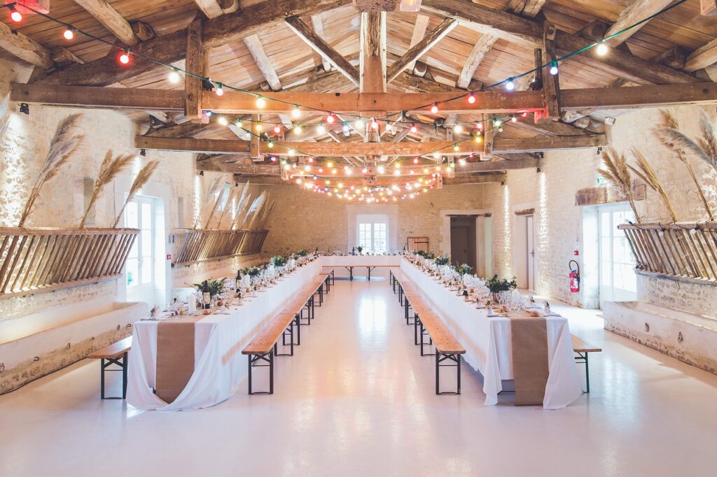 Elegant indoor wedding venue for 2026 weddings
