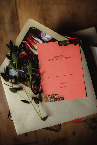 Sending wedding invitations and final planning tasks