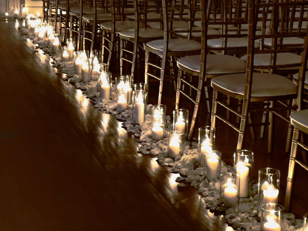 Romantic wedding lighting ideas