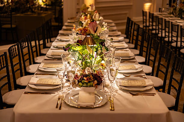 Luxury wedding tablescape on a budget