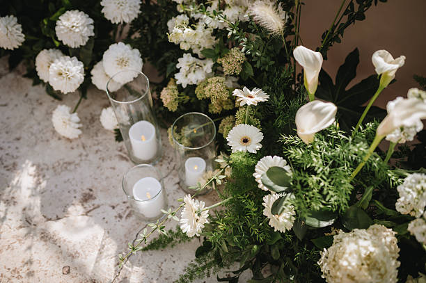 Romantic wedding lighting ideas