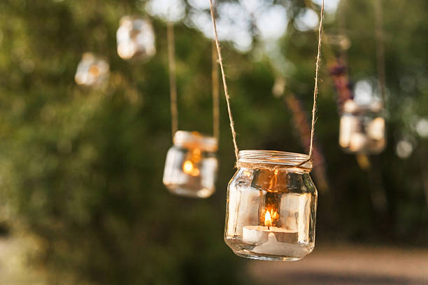 Romantic wedding lighting ideas